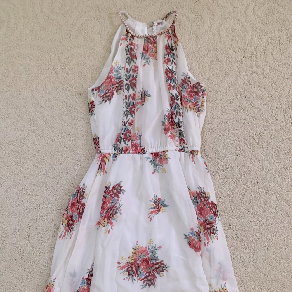 Joie Floral Halter Dress Size XS